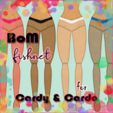 Cardy & Cardo - BoM fishnet - tintable!