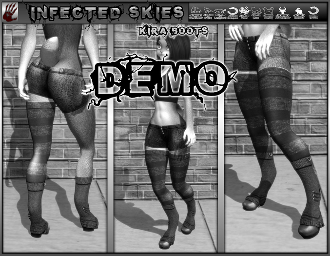*IS DEMO* Kira Boots Furry 