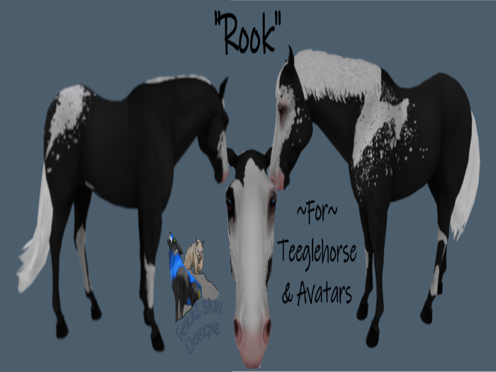 "Rook" Teegle Horse Skin