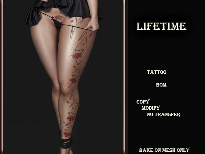 Lifetime Bom Tattoo  086