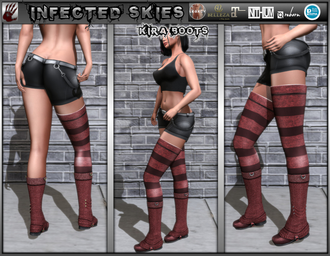 *IS* Kira Boots Red  