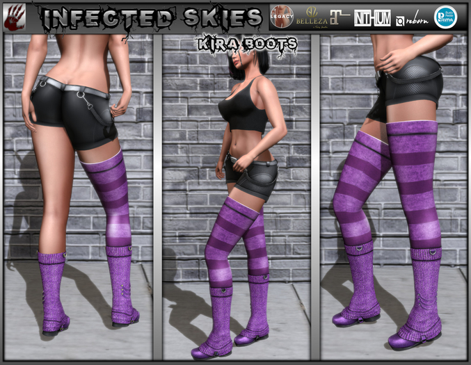 *IS* Kira Boots Pink