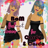 Cardy & Cardo - BoM fishnet gloves