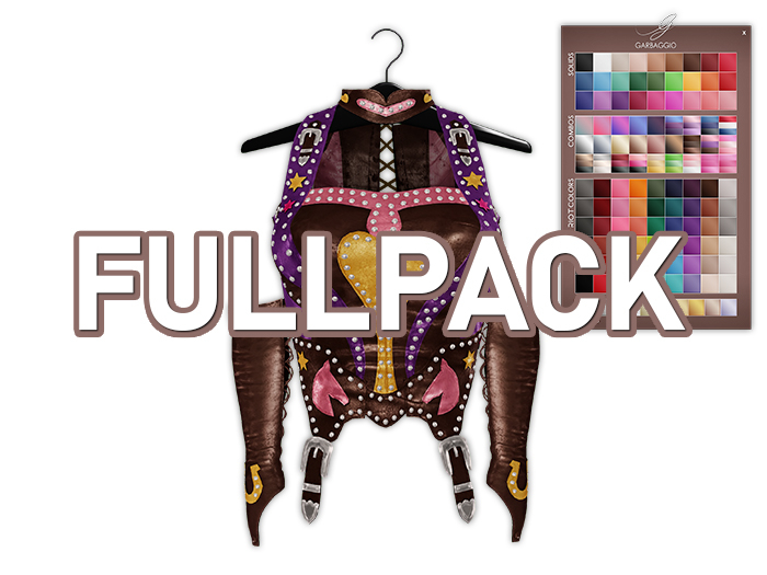 Garbaggio // Pony Top&Gloves - Fullpack