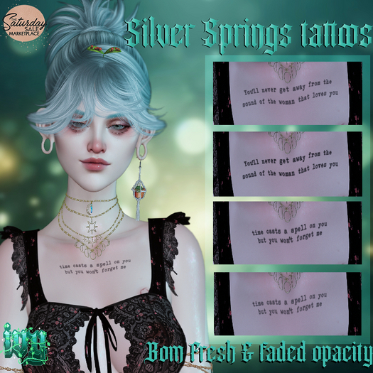{ivy} - silver springs tattoos