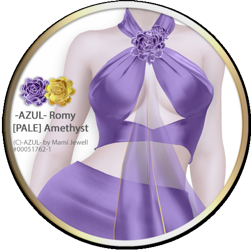 -AZUL- Romy [PALE] Amethyst