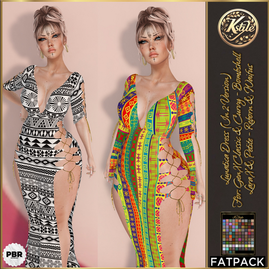 [K-Style] LUNATICA DRESS IN 2V - FATPACK #5