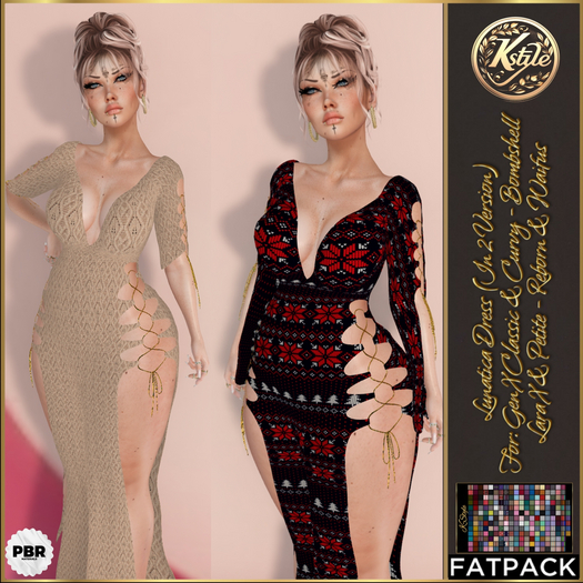 [K-Style] LUNATICA DRESS IN 2V - FATPACK #9