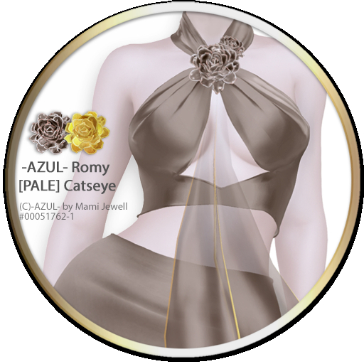 -AZUL- Romy [PALE] Catseye