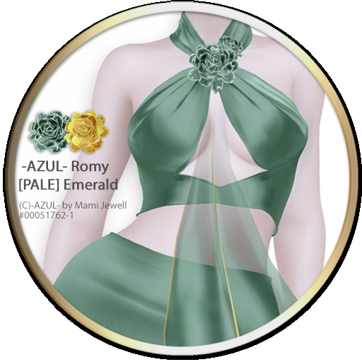 -AZUL- Romy [PALE] Emerald