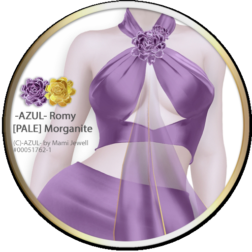 -AZUL- Romy [PALE] Morganite