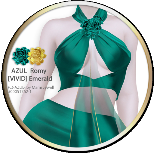 -AZUL- Romy [VIVID] Emerald