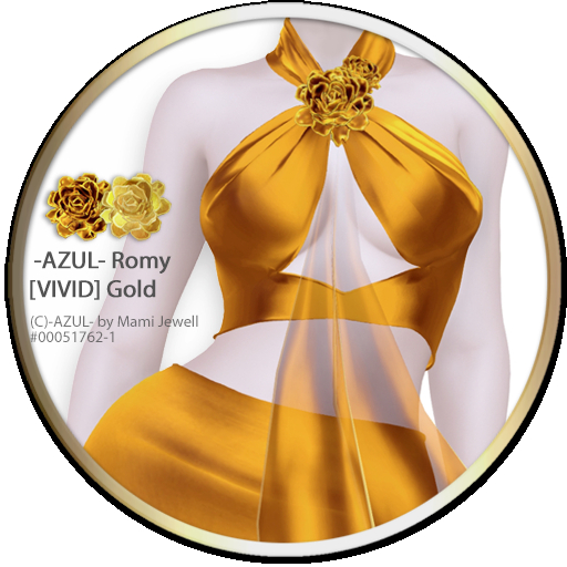 -AZUL- Romy [VIVID] Gold