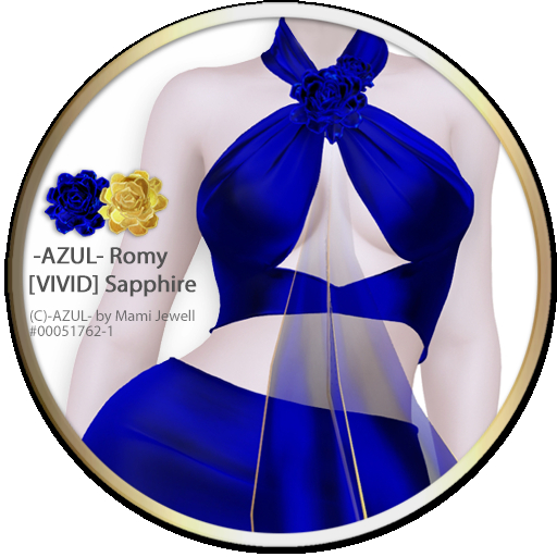 -AZUL- Romy [VIVID] Sapphire