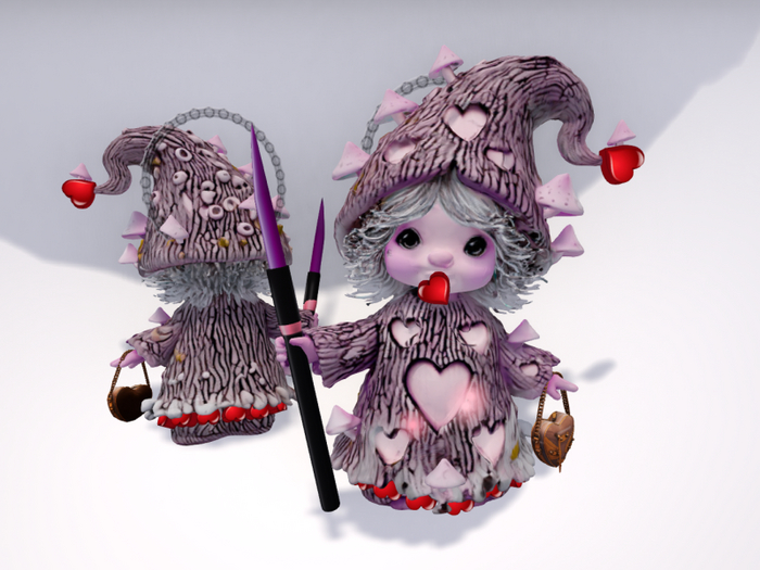Spirit heart doll bag