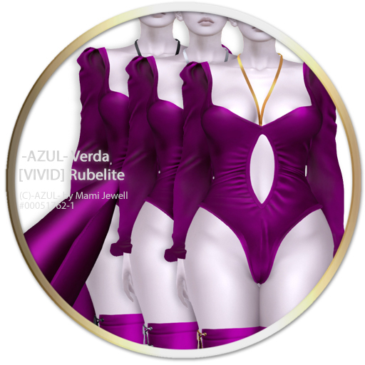 -AZUL- Verda [VIVID] Rubelite