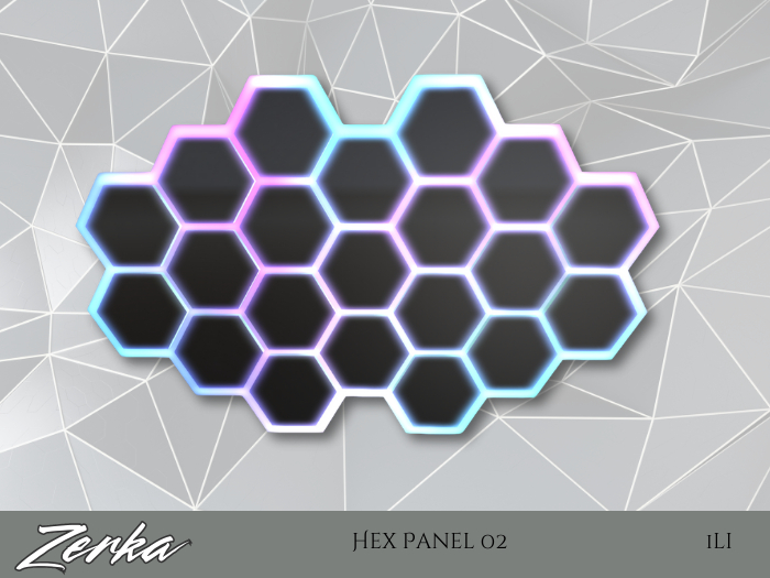 Hex Wall Panel 02