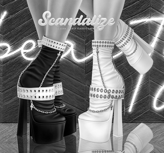Unpack-SCANDALIZE NURIN HEELS DEMO