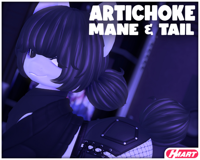 [HMART] Artichoke Mane & Tail