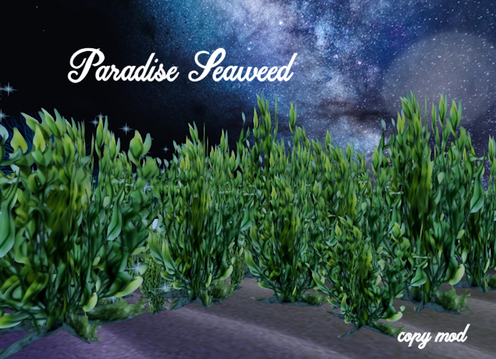 *•Mermaid Charm•*Paradise Seaweed (Underwater) Plant Green