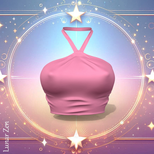 Pink Halter Top REBORN