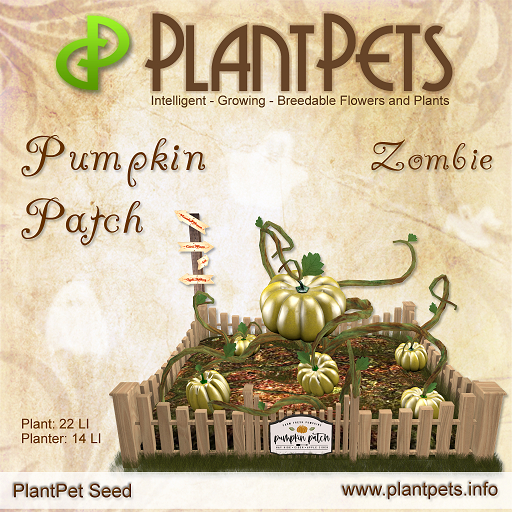 PlantPet Seed [Pumpkin Patch *Zombie*] RARE