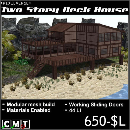 :PV: Two Story Deck House 