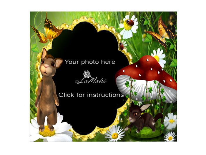 Picture Frame - Meeroo with Shroom!