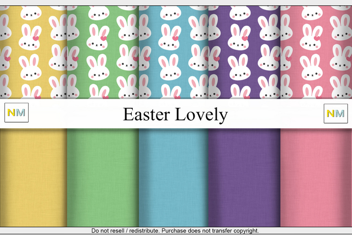 Easter Lovely Textures NM