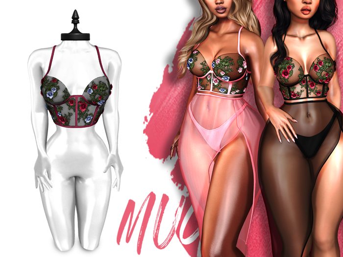 Mug - Lily Tank - Maroon