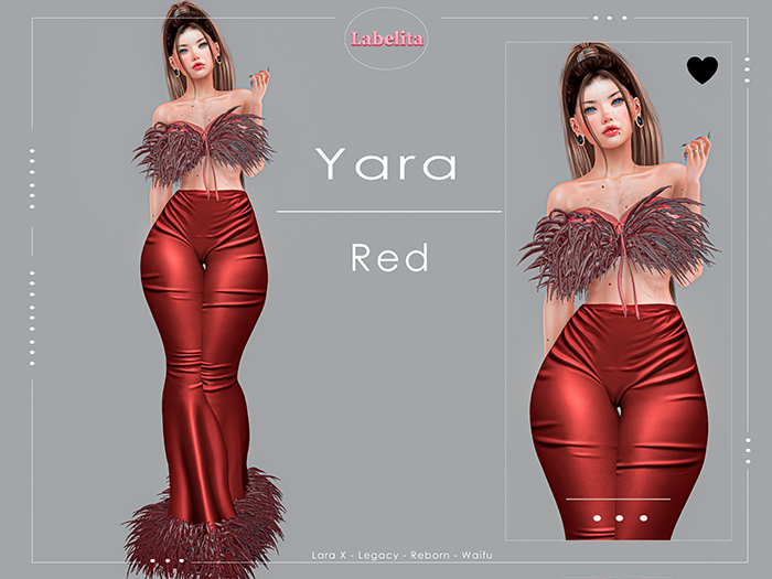 [LABELITA] Yara Outfit Red