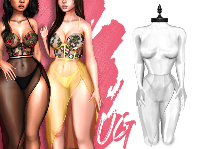 Mug - Lily Skirt - White