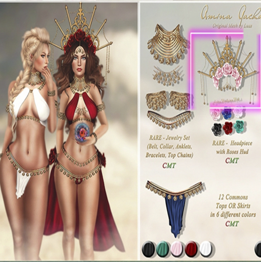 Luas Amina Headpiece RARE