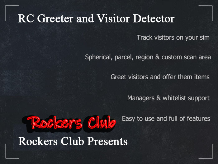 RC Greeter and Visitor tracker