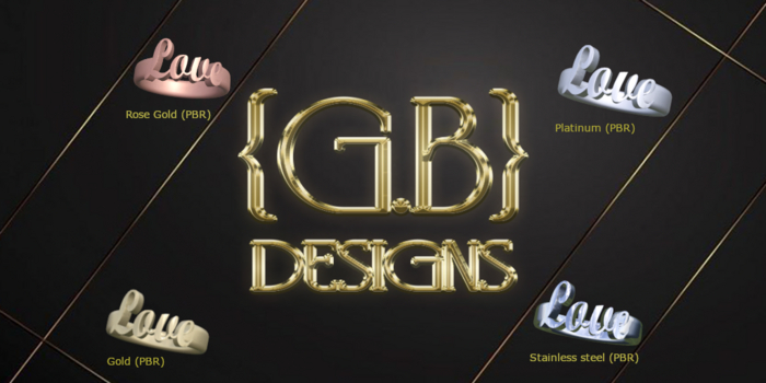 {G.B} Love Ring (PBR)