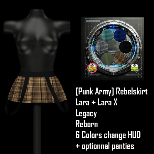 [Punk Army] Rebelskirt DEMO (add me)