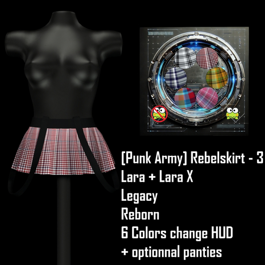[Punk Army] Rebelskirt - 3 DEMO (add me)