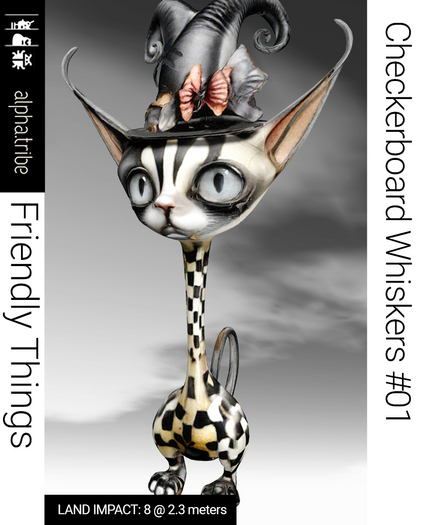 a.tribe::: [Friendly Things] Harlequin Cat 01 LI 8 @ 2.3 meters