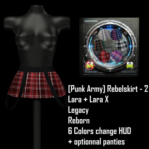 [Punk Army] Rebelskirt - 2 (add me)
