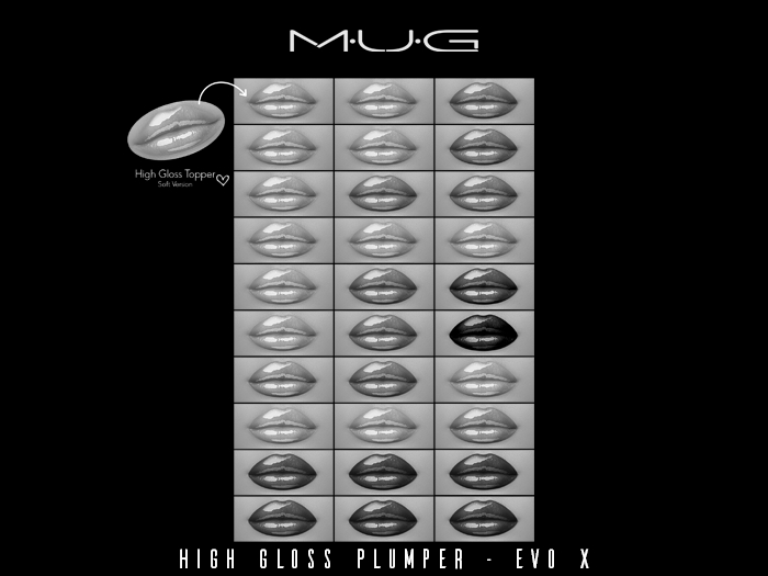 M.U.G -High Gloss Plumper & Gloss Topper DEMO 
