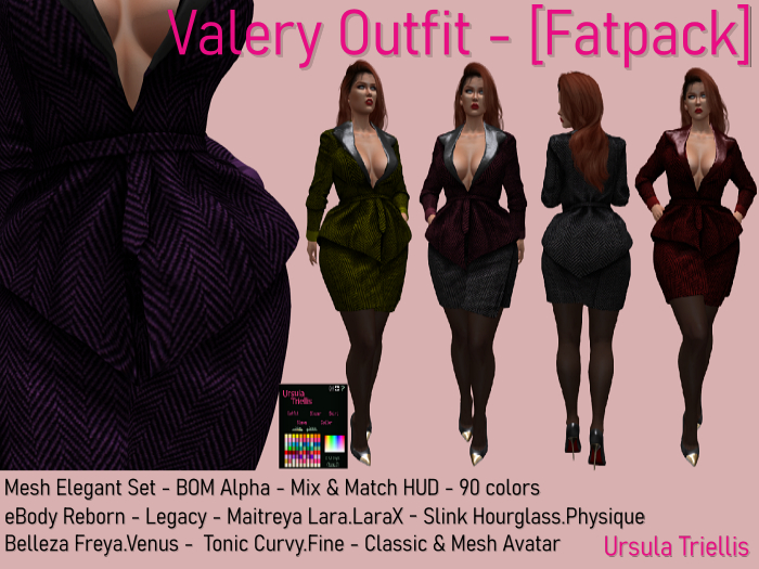 4935 Valery Outfit - [Fatpack]