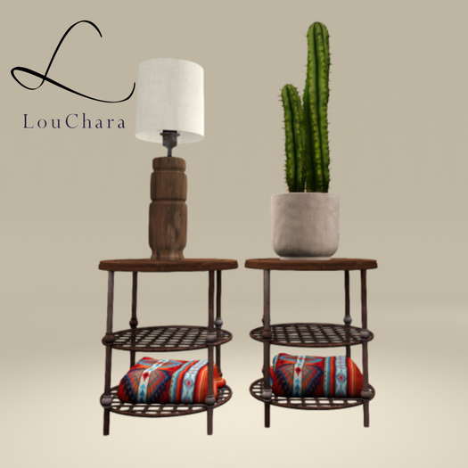 LouChara Nash End Tables 