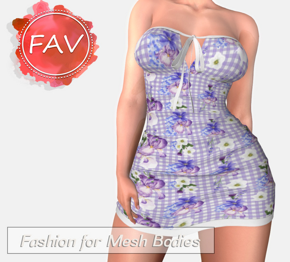 Lavender Dress Reborn