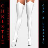 Christie-Leather Boots-White-Gen X Classic