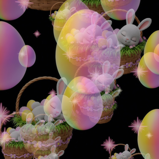 Easter Basket Confetti Tosser Thrower