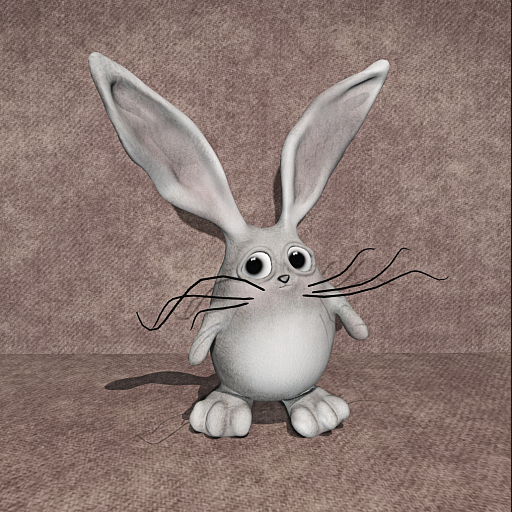 Cica's white bunny 2