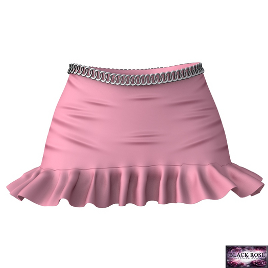 Pink Chain Skirt LaraX