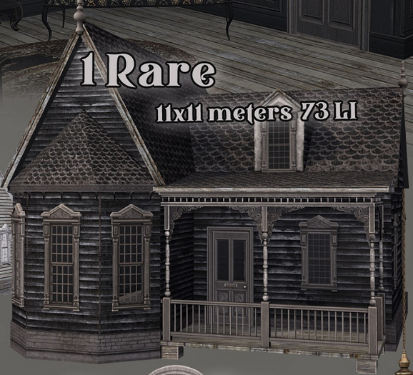 01. Simurg - Timeless Manor Set - Black Cottage RARE 73 Li