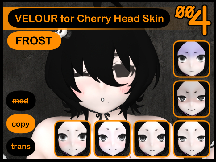 004 - Velour for Cherry Head FROST