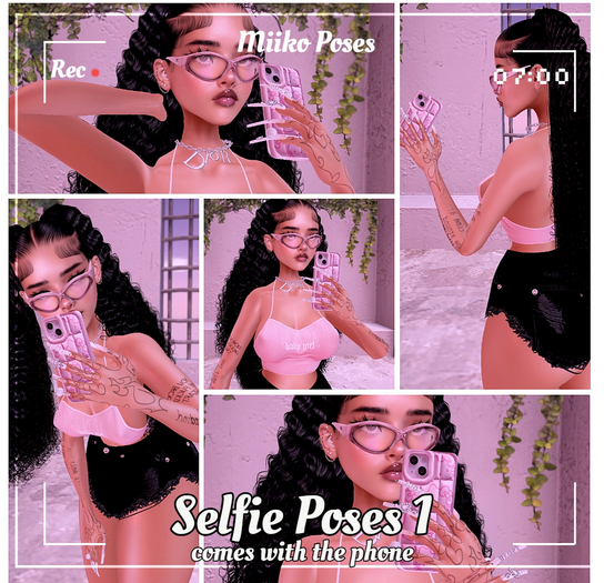 - MIIKO - Selfie Pose Pack
